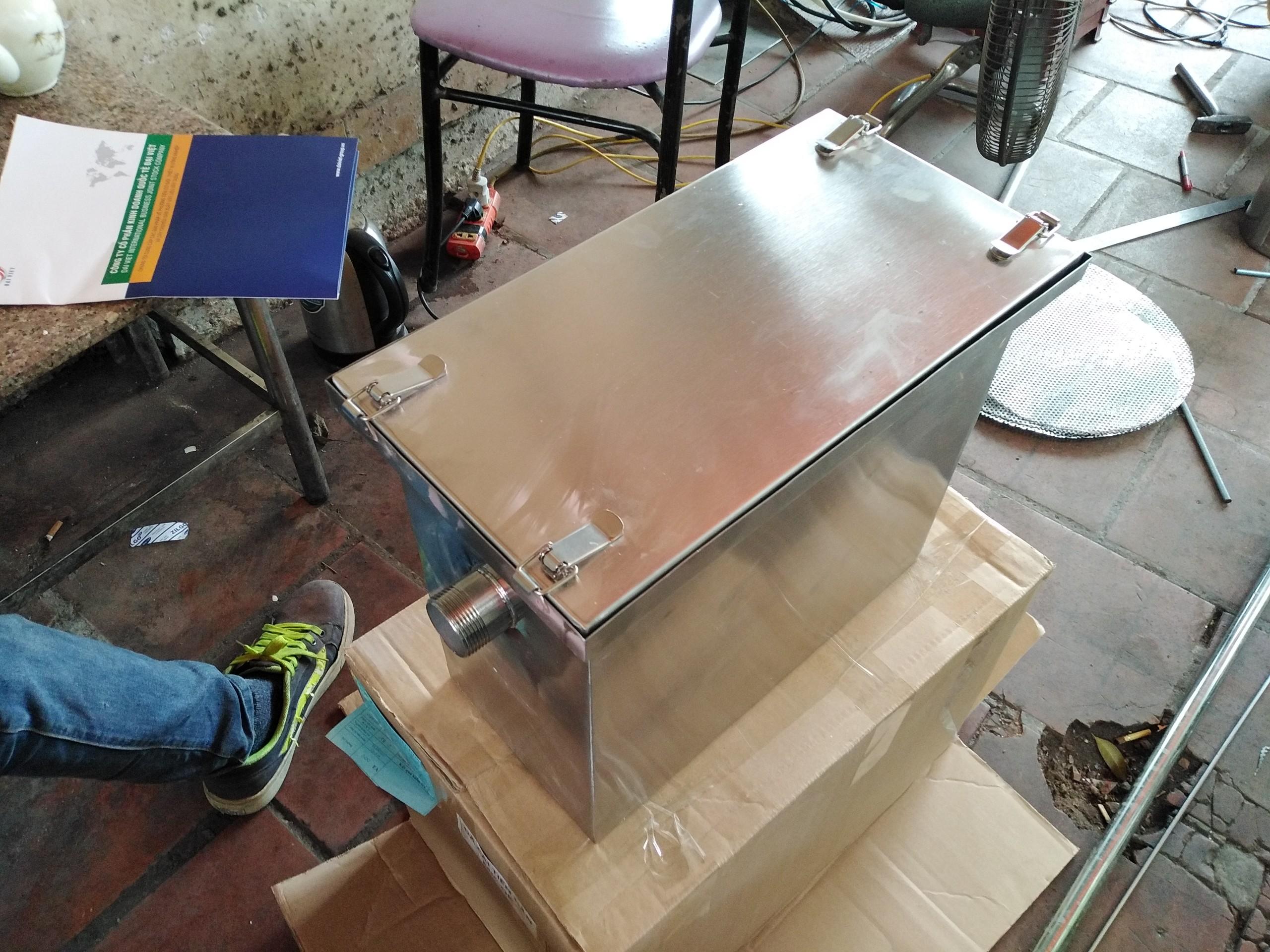 Bể tách mỡ mini inox 304