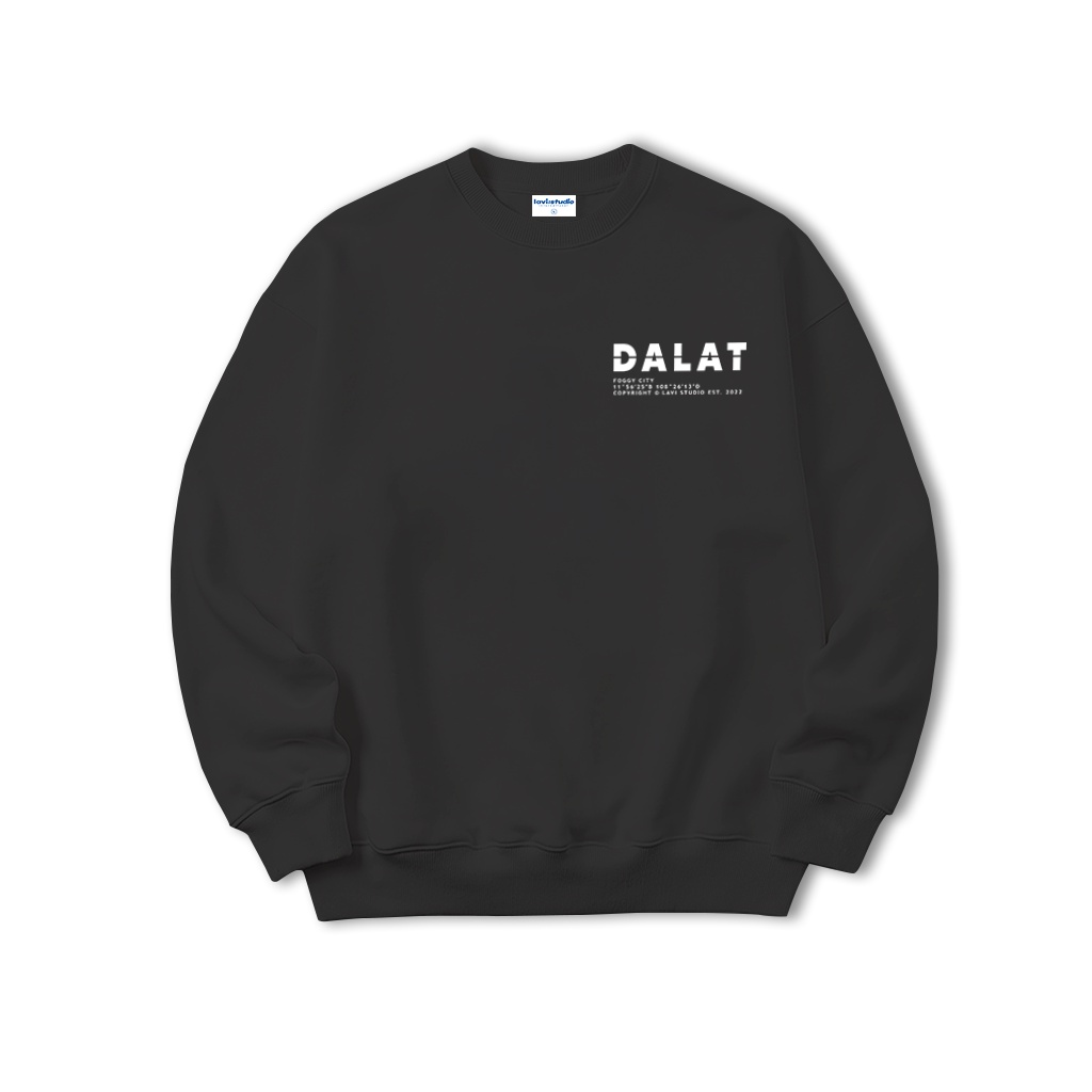 Áo sweater LAVI - DALAT nỉ chân cua
