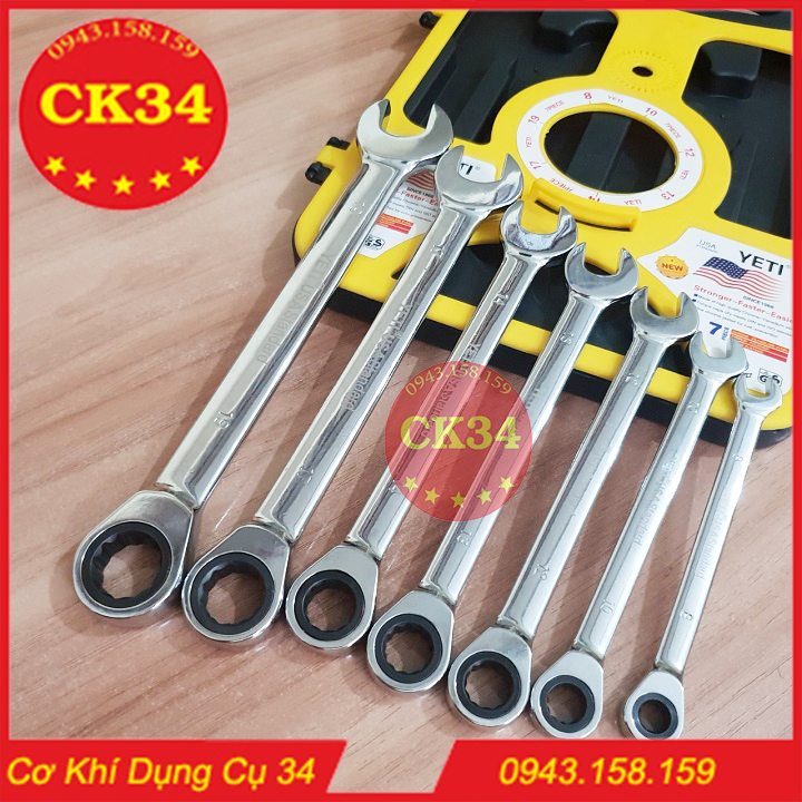 Bộ Cờ Lê, Cờ Lê Tự Động USA 7PC