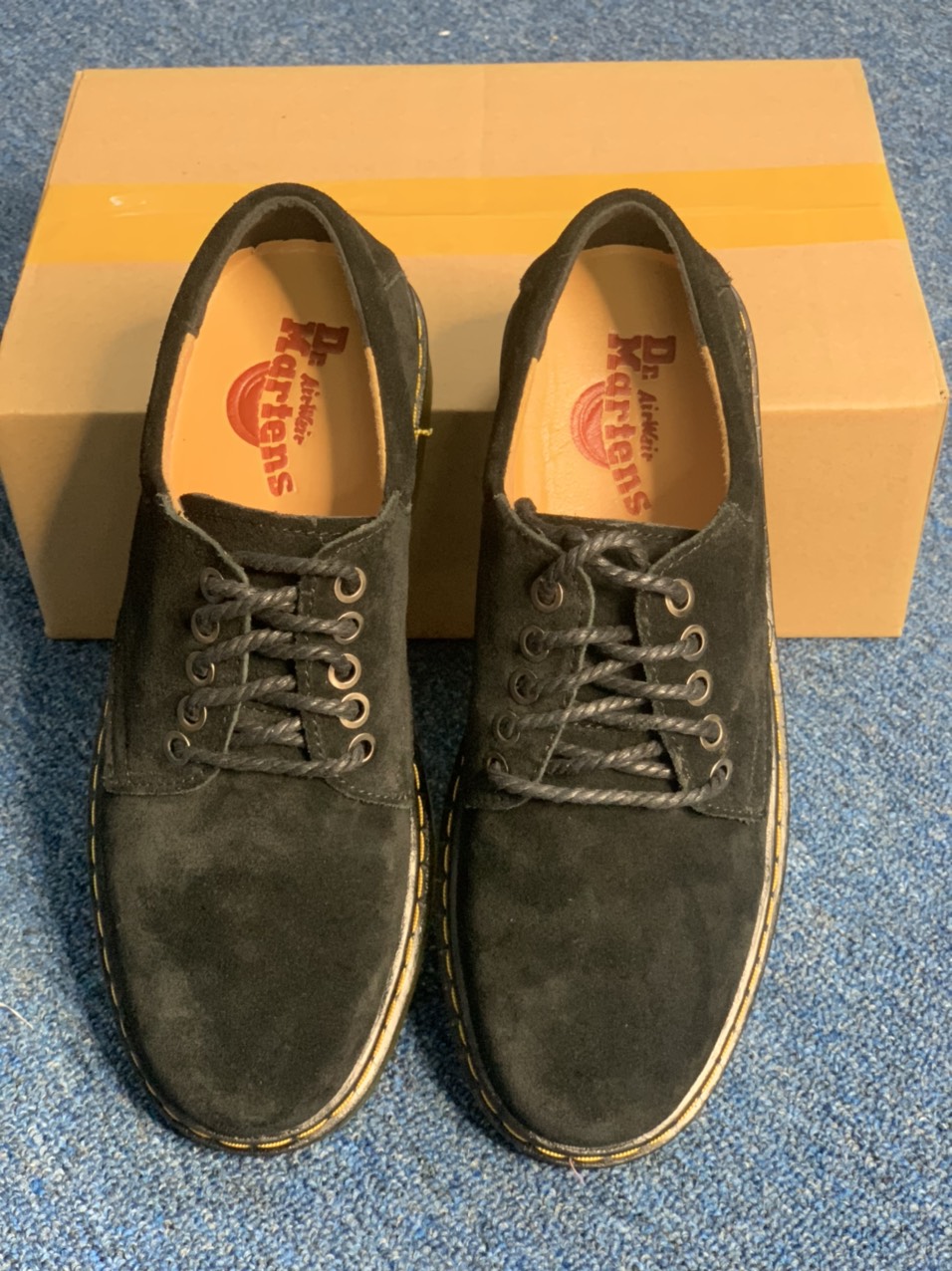 Giày Dr Martens Da Bò Lộn -Bảo Hành 12 Tháng