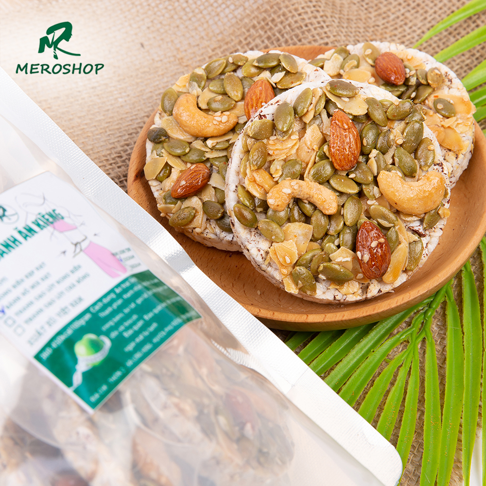 250GRAM BÁNH GẠO LỨT MIX HẠT ĂN KIÊNG