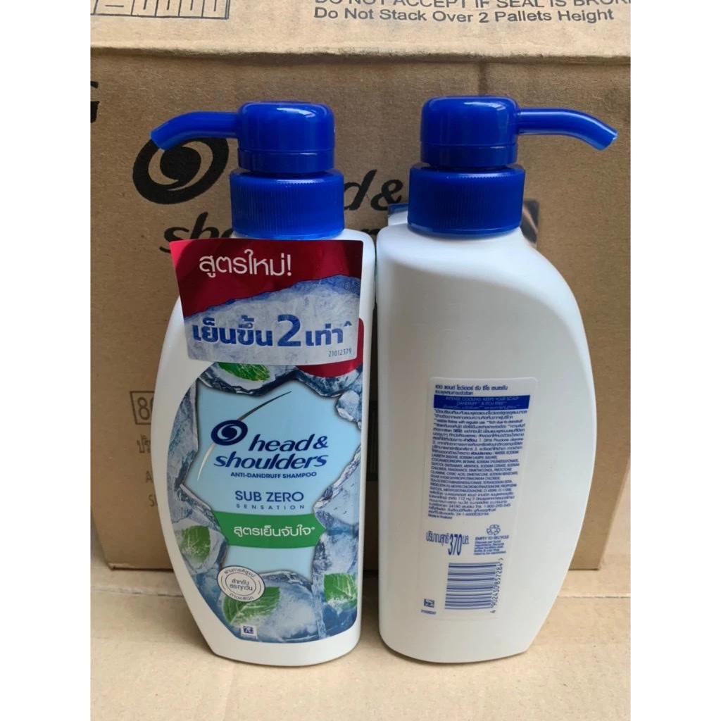 [HCM]Dầu Gội Head & Shoulders Sub-Zero Băng Lạnh 0 Độ 370ml Thái lan