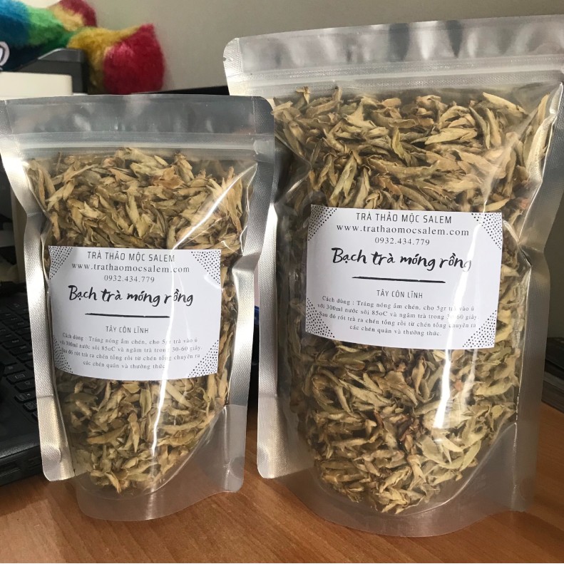 [HCM]Bạch trà mong rồng Tây Côn Lĩnh ( trà đuôi rồng) 100g