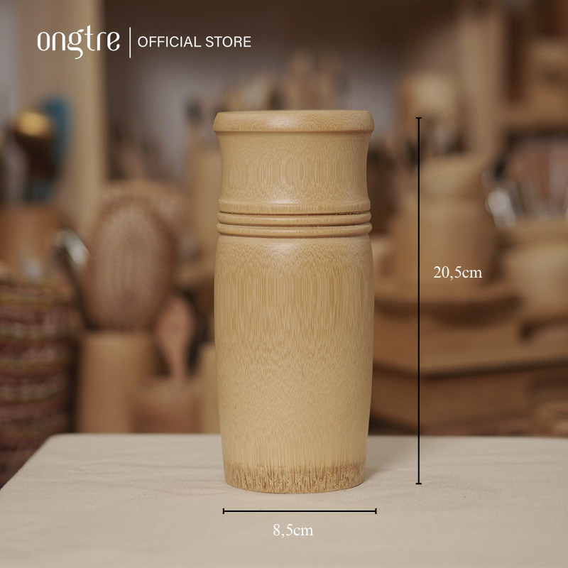 Lọ cắm hoa khô bằng tre | ongtre ®(Vietnam)