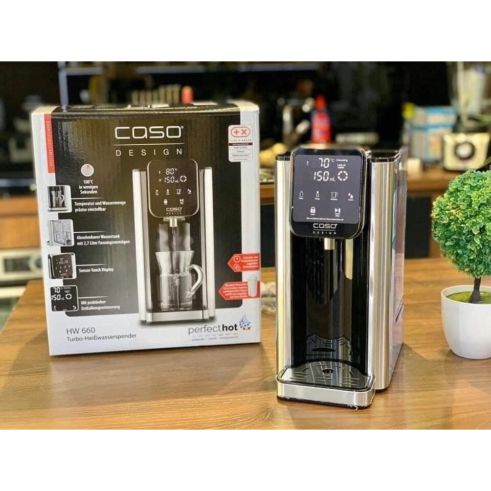 Bình thủy CASO HW660 bình đun nước siêu tốc thế hệ mới - Nhập Đức