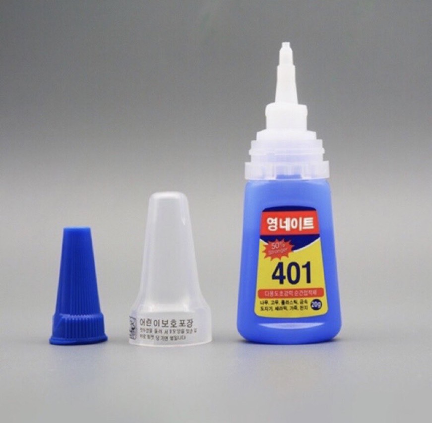 Keo 401 gắn móng siêu dính loại 20g