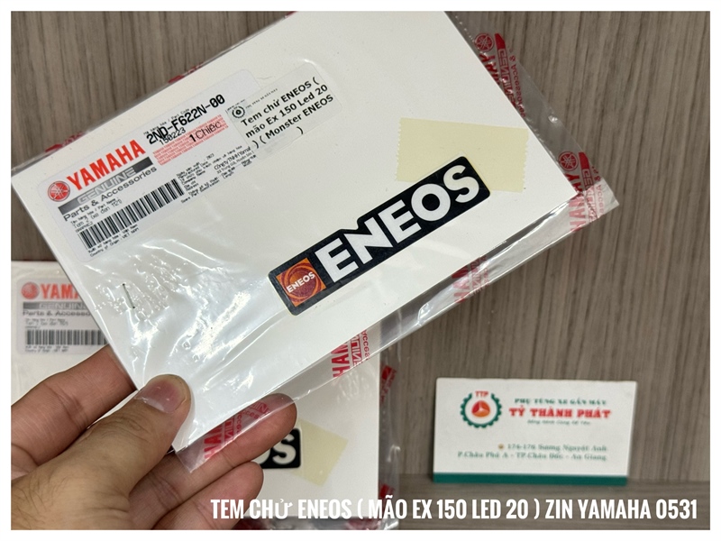 Tem chử ENEOS ( mão Ex 150 Led 20 ) ( Monster ENEOS ) 2NDT - ( 1 Miếng) 2NDF622N0000