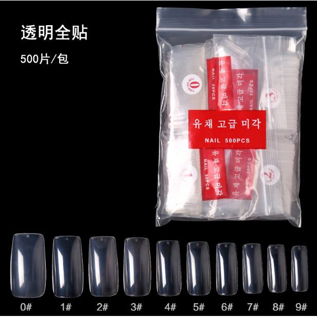 Bịch móng giả 500 cái