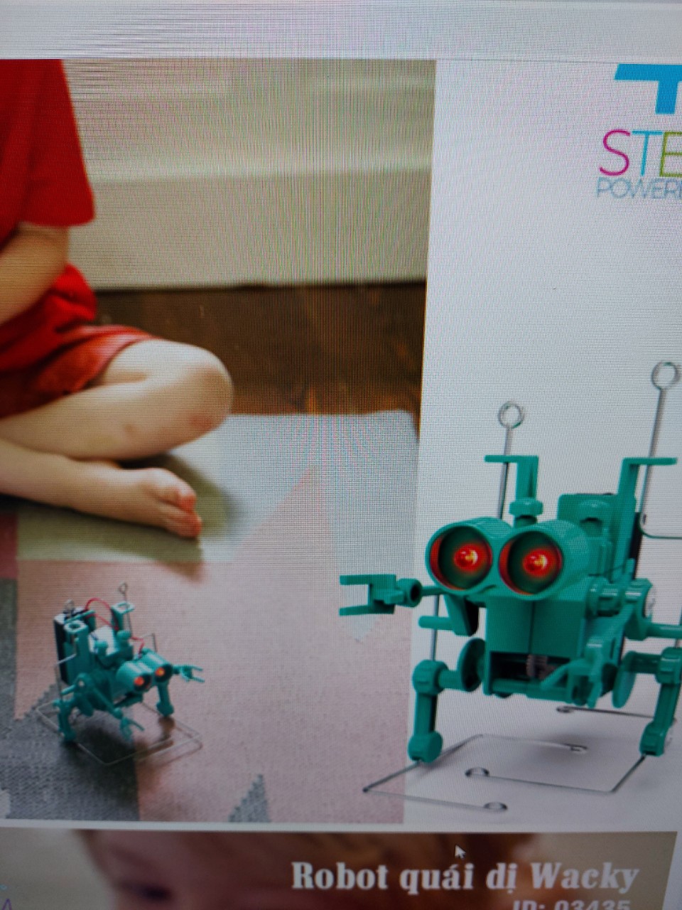 Đồ chơi Robot quái dị Wacky - 4M 03435