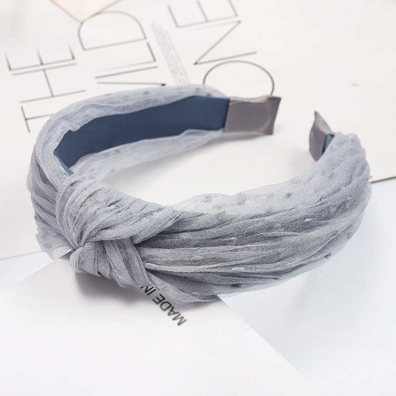 cài tóc ren lưới lụa sợi headband hàn quốc - ct168