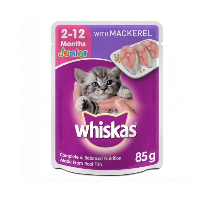 Pate Whiskas Cho Mèo Con Gói 85g