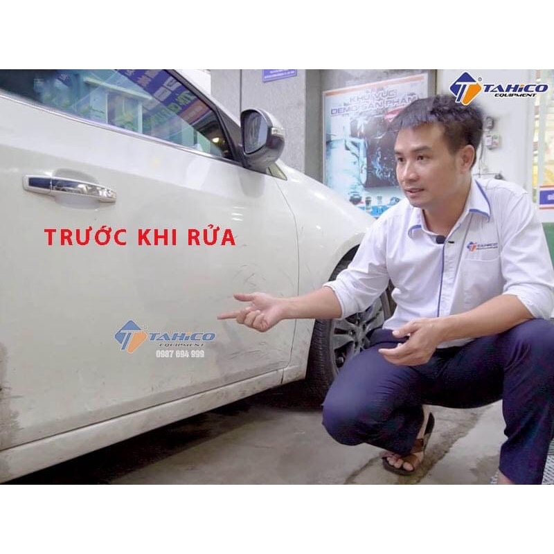 Nước rửa xe bọt tuyết Ventek 1L - Tahico