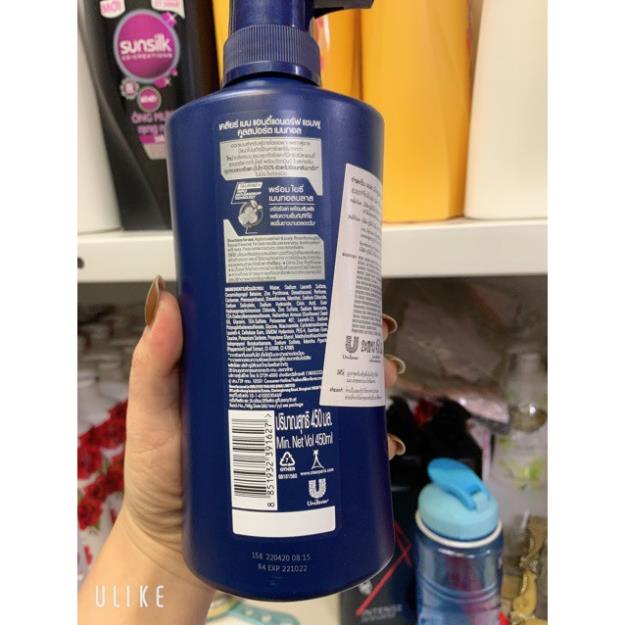 Dầu Gội Clear Men Cool Sport Thái Lan 450ml