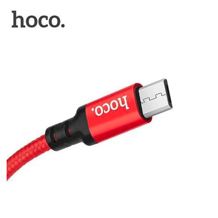 [HCM]Cáp Sạc Dây Dù Hoco X14 Dài 2M - Cổng MicroUSB cho Android