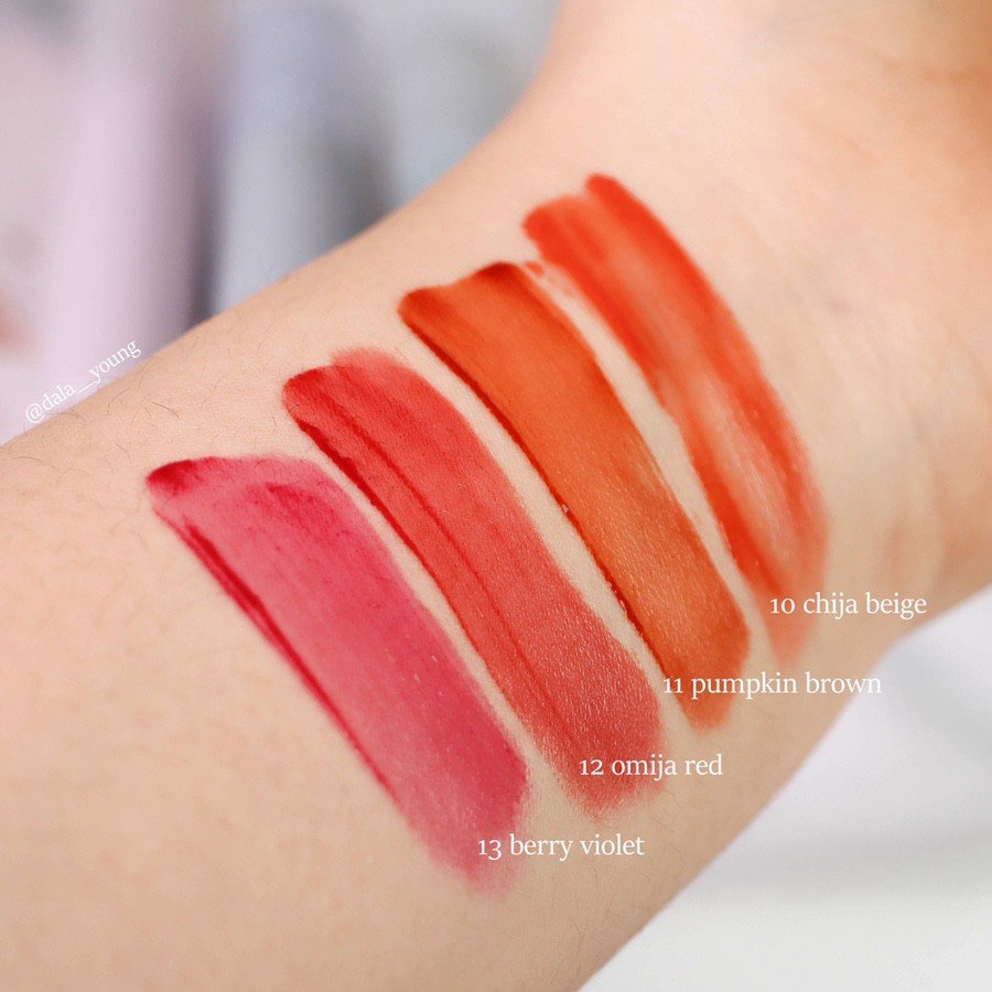 [MÀU 10-13] Son Tint Siêu Lì, Căng Mọng Đôi Môi Romand Glasting Water Tint 4g [HANBOK PROJECT]