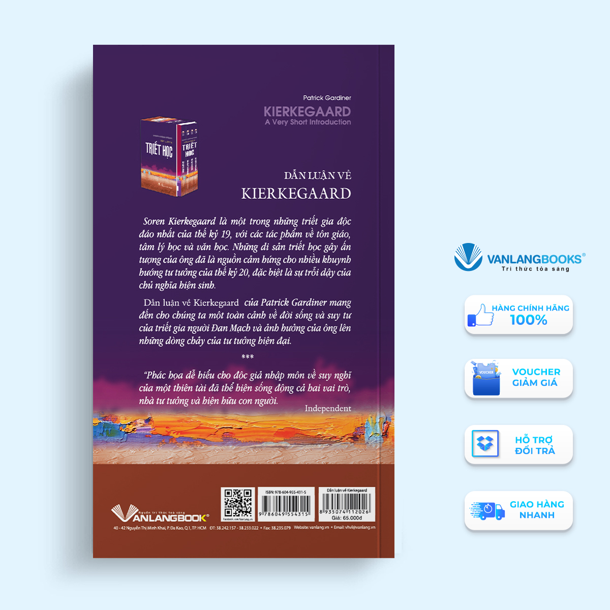 Sách - Dẫn Luận Về Kierkegaard-Vanlangbooks