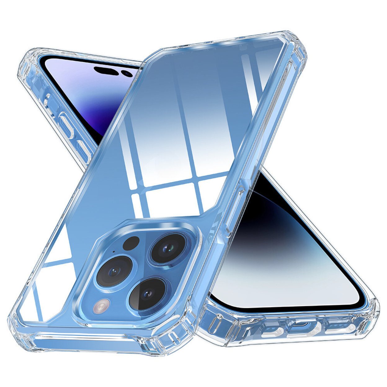 Ốp Lưng Dành Cho iPhone 15 ProMax/ iPhone 15 Pro/ iPhone 15 Plus/ iphone 15 KAI.N Clear Armor Case