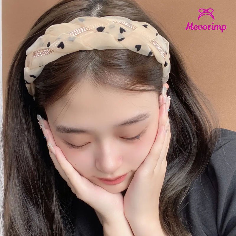 Băng Đô Cài Tóc Phong Cách Vintage Hàn Quốc Cho Nữ