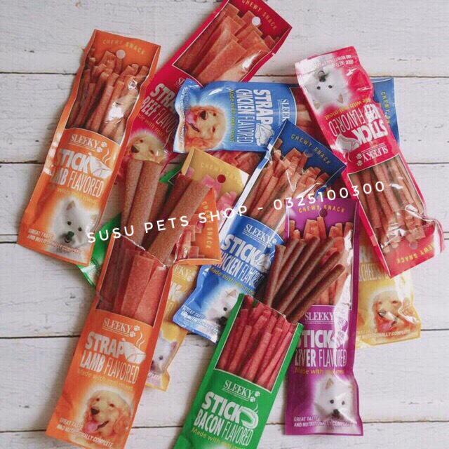 Bánh xương mềm Sleeky Chewy Snack