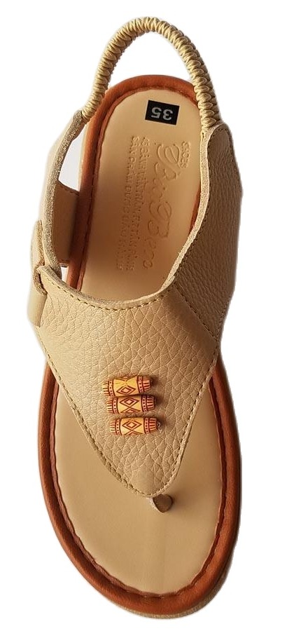 Giày Sandal Nữ Xỏ Ngón Da Bò BIGBEN SDN24