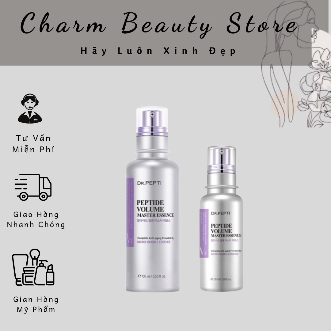 Tinh chất dưỡng trắng da Dr.Pepti Peptide Volume Master Essence 50ml & 105ml