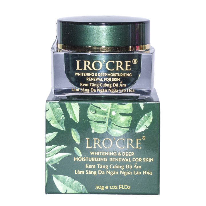[Chính Hãng-Giá Sỉ]KEM DƯỠNG TRẮNG DA MẶT TRÀ XANH DỊU NHẸ Lrocre - Chính hãng - TS002