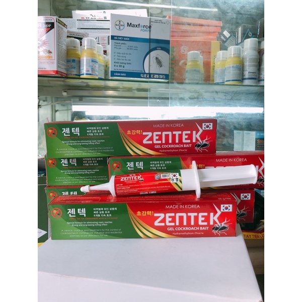 bả diệt gián đức ZENTEK - KOREA ( diệt cả gián bé tí ti) .