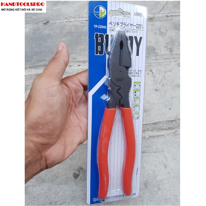 9″ kìm điện cộng lực buddy a0005