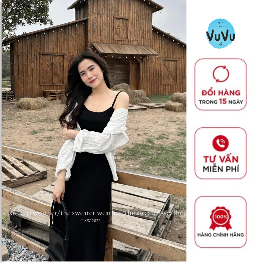 Váy Maxi Hai Dây Body Chất Zip Đẹp  Đủ Size S M L