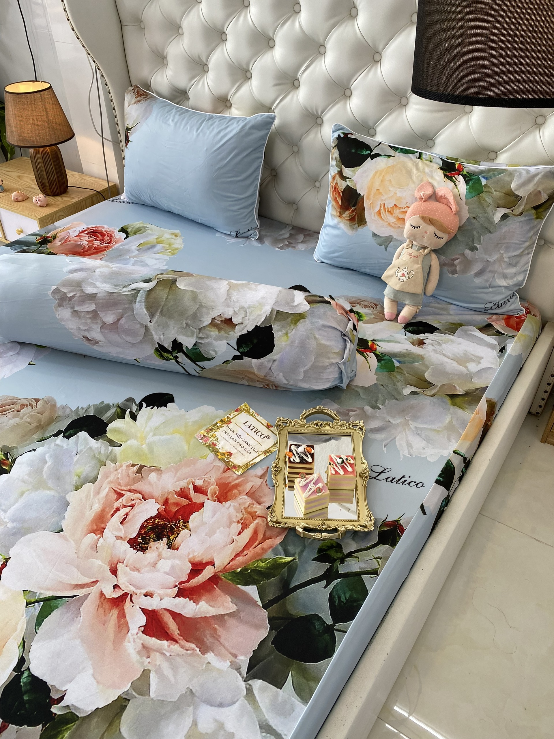 THUN LATICO - BỘ GA SIÊU LẠNH LỤA - THÁI LAN CAO CẤP MỚI (ÔM KHOÁ KÉO)