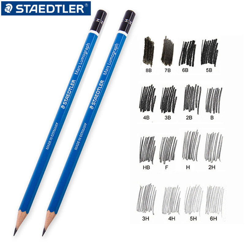 [HCM]BÚT CHÌ PHÁC THẢO XANH STAEDTLER (STAEDTLER MARS® LUMOGRAPH® 100)