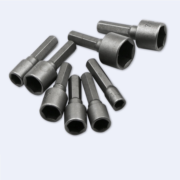 BỘ 9 CÁI. ĐẦU LỤC GIÁC. DÙNG MỞ ỐC, VẶN ĐAI ỐC, PHỤ KIỆN ỐC VÍT. TH099