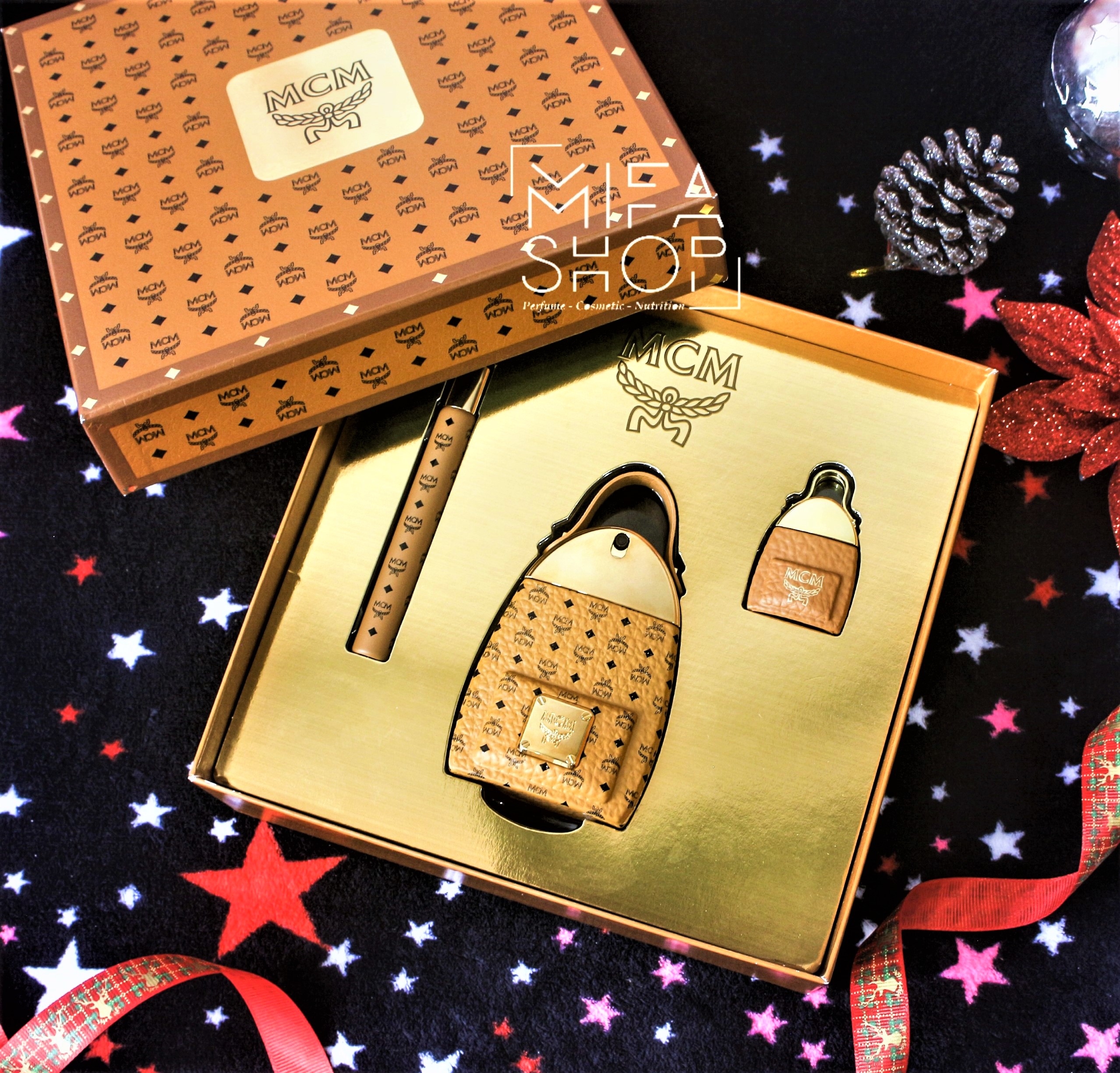 bộ nước hoa MCM eau de parfum 75ml, 7ml, 10ml