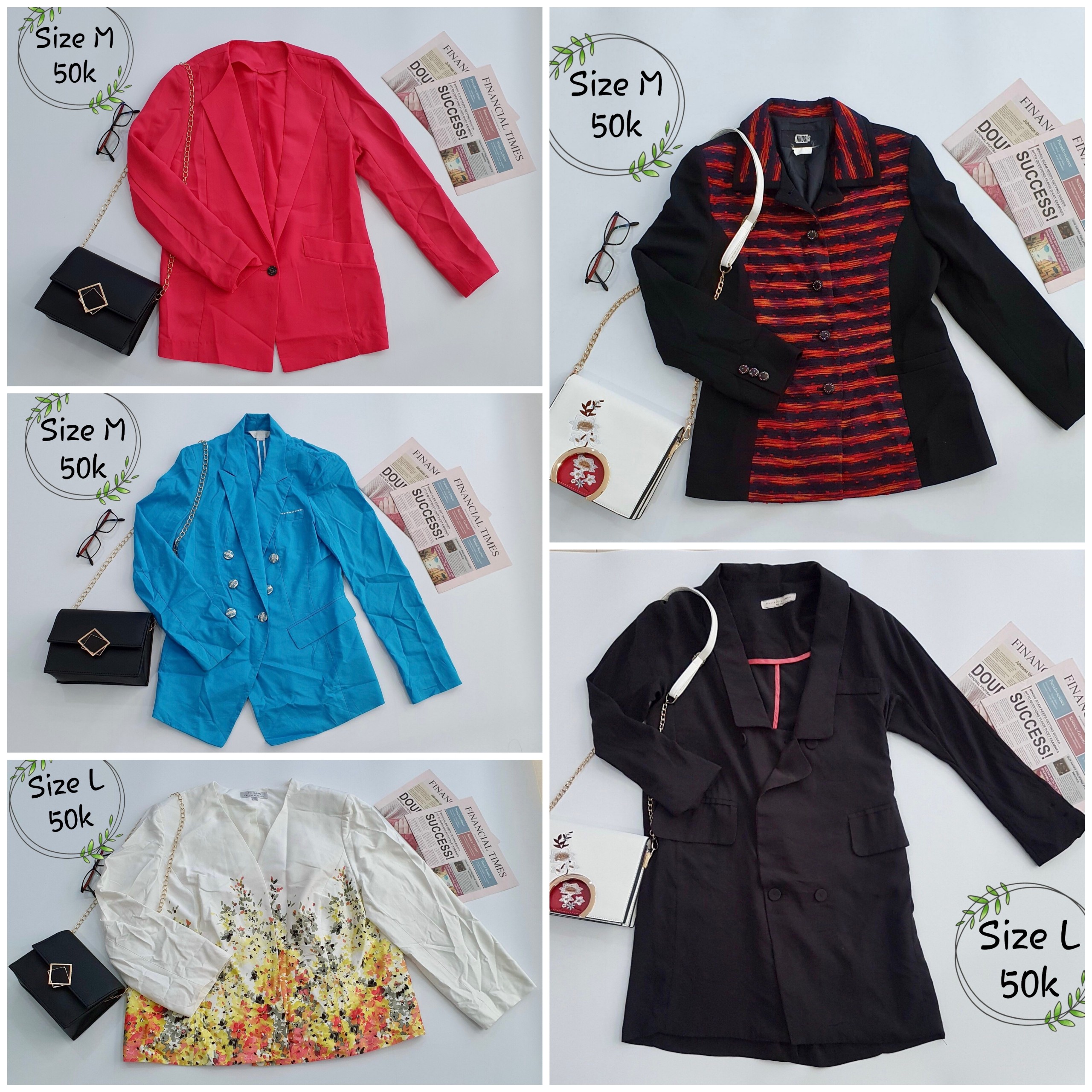 Vest, blazer nữ [2hand] đồng giá 50k