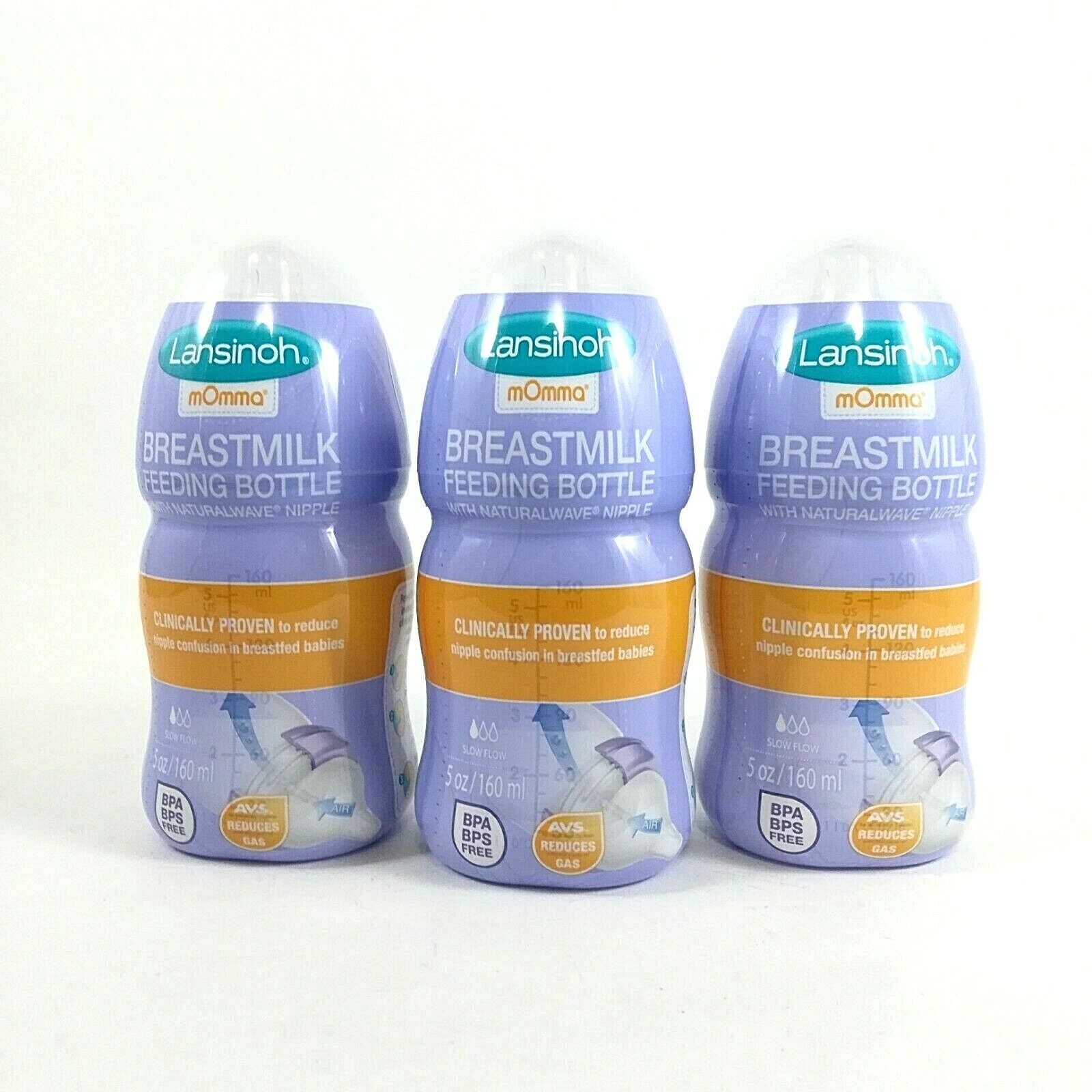 [HCM]Bình sữa Lansinoh Momma 160ml, 240ml