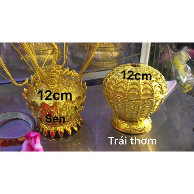 Small Gold Ingot (Lotus Shape, Fragrant Fruit)