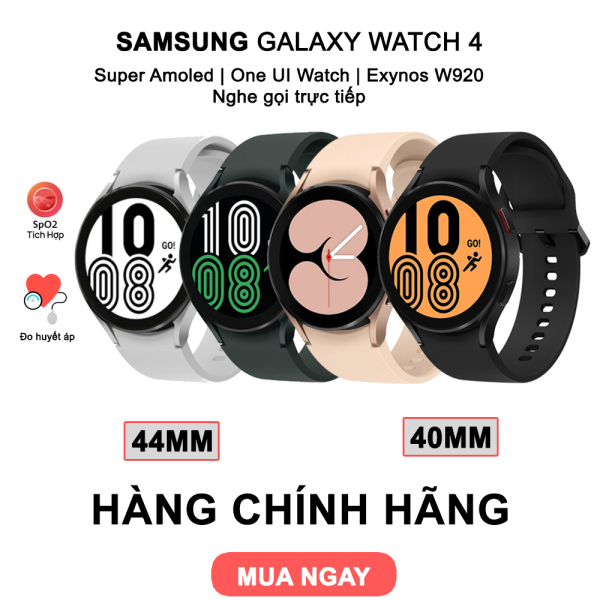 [Galaxy Watch 4] Đồng hồ thông minh Samsung Galaxy Watch 4 - Hàng chính hãng