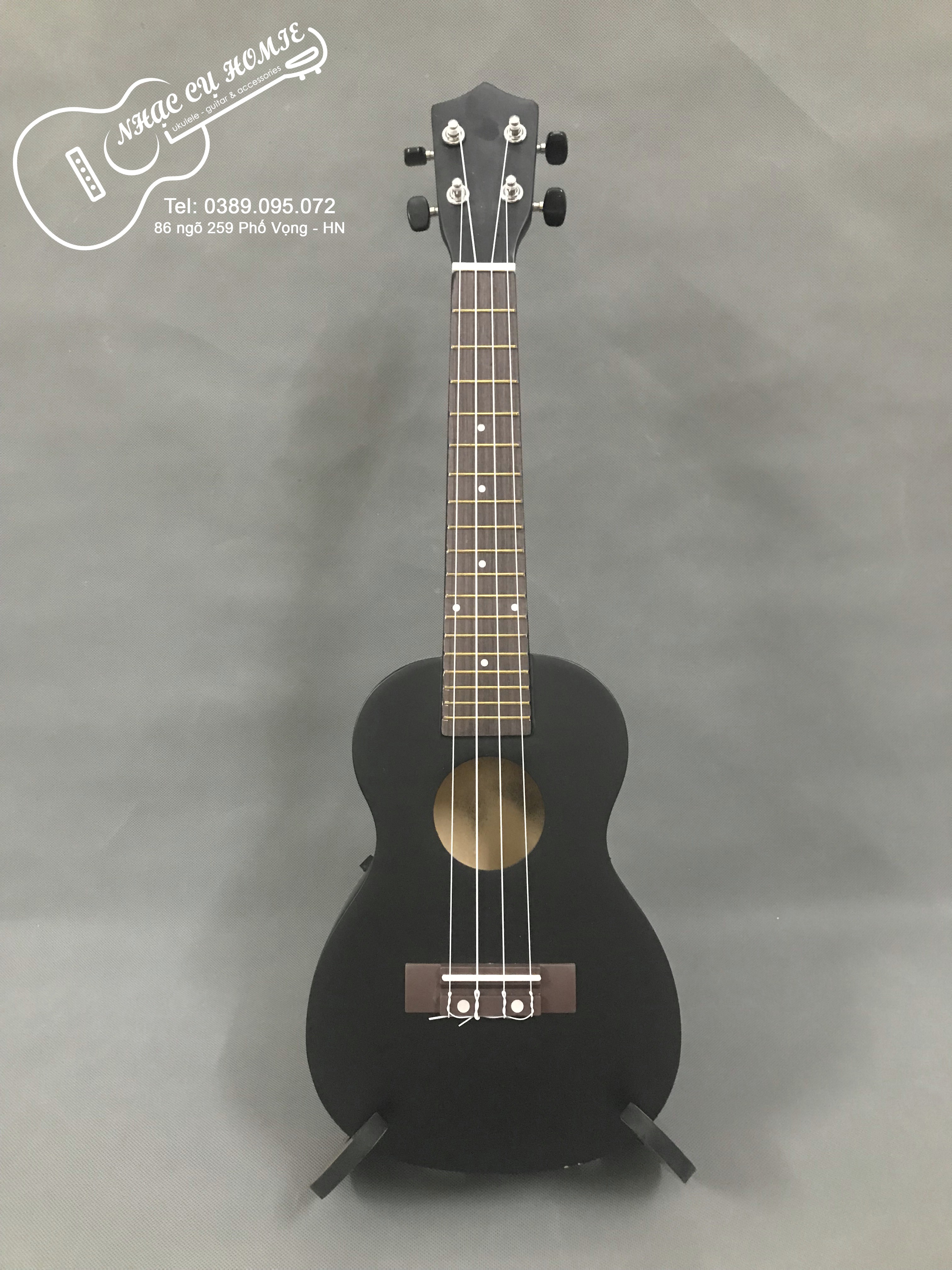 ĐÀN UKULELE CONCERT ĐEN TRƠN