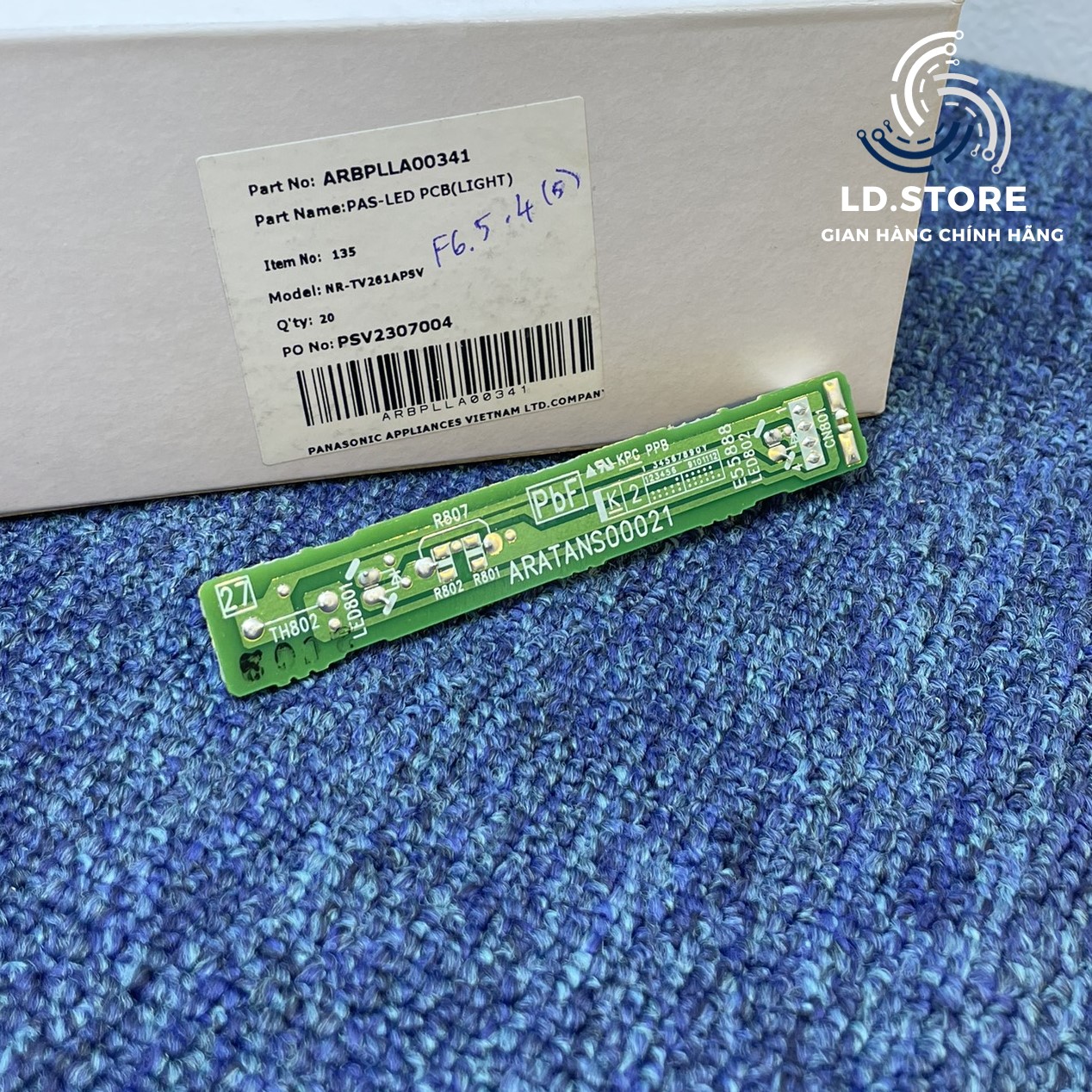 Bo đèn LED - Tủ lạnh Panasonic_ARBPLLA00341 (Hàng chính hãng)