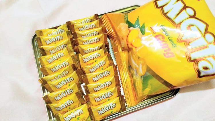 Kẹo gừng Migita (70g)