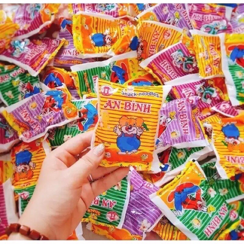 Ăn Thử Mì Tôm Trẻ Em Ăn Liền An Bình 1 gói 20g