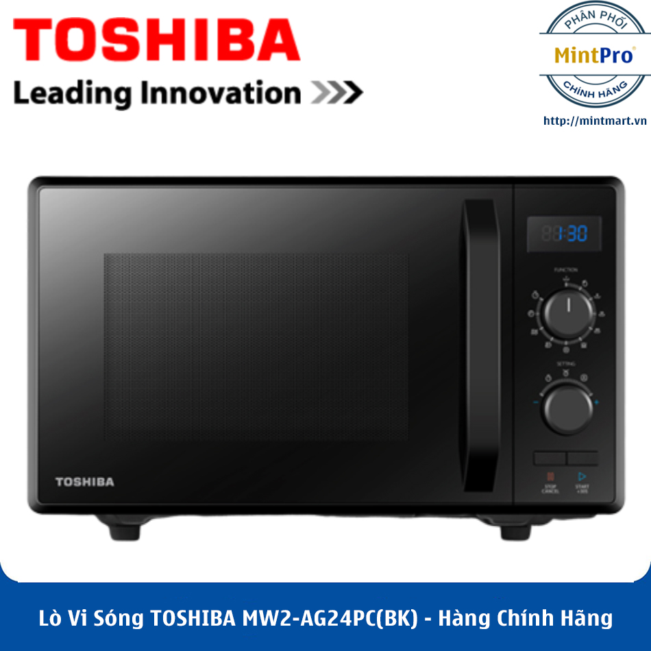 Lò vi sóng toshiba mw2-ag24pc 24 lít - hàng chính hãng
