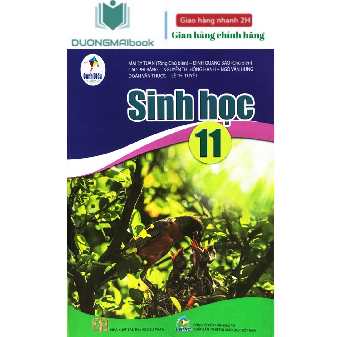 Sách - sinh học 11 cánh diều mới năm 2023