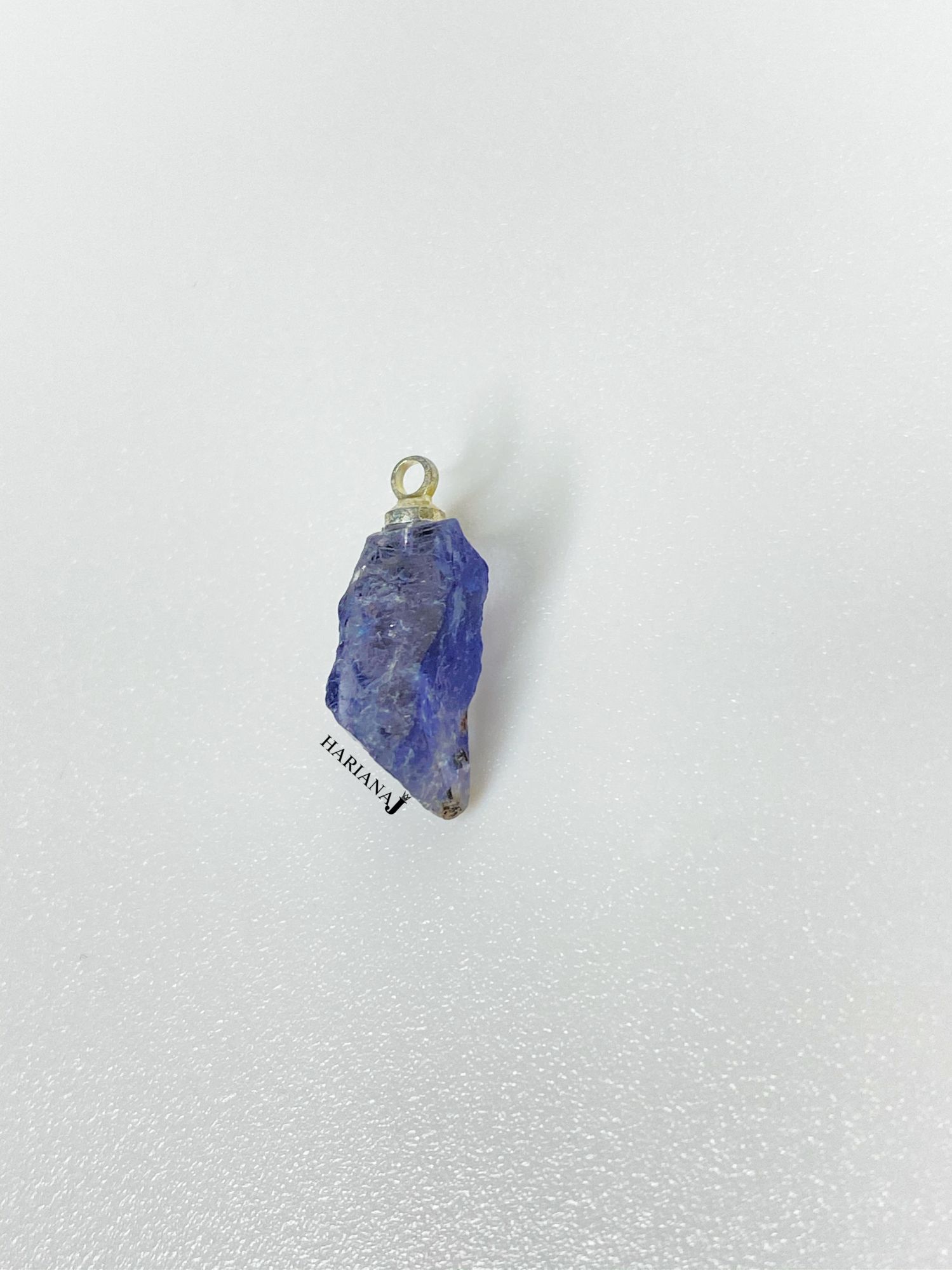 [HCM]Mặt dây / Charm đá thô Iolite