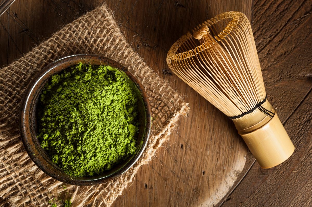 Siro hoa quả can tròn 2lít vị Matcha