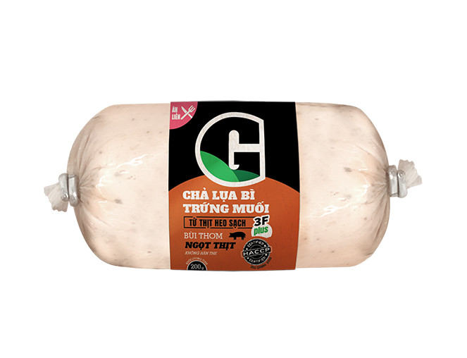 HCM - CHẢ LỤA BÌ TRỨNG MUỐI GKITCHEN 200G