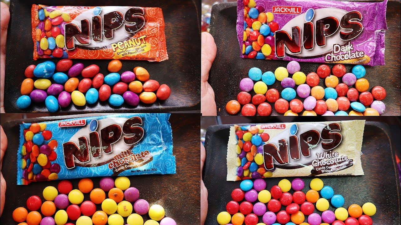 Kẹo Sôcôla Nhân Đậu Phộng NIPS Peanut Chocolate Candies (Gói 30g)