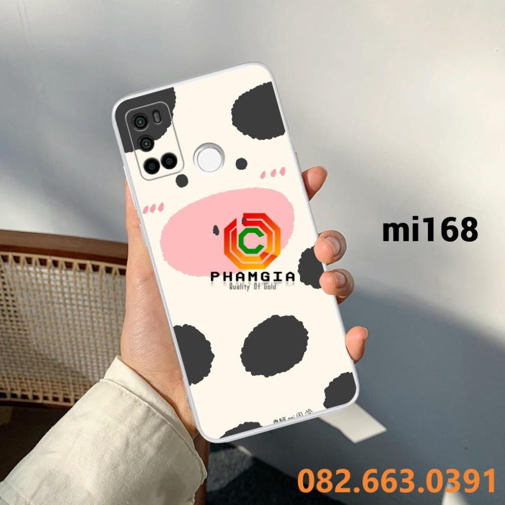 Ốp lưng VSmart Joy 3 - Joy 4 - Live 4 - Star 5 - Star 4 - Star 3 - Active 3 in hình vân da bò sữa hot trend