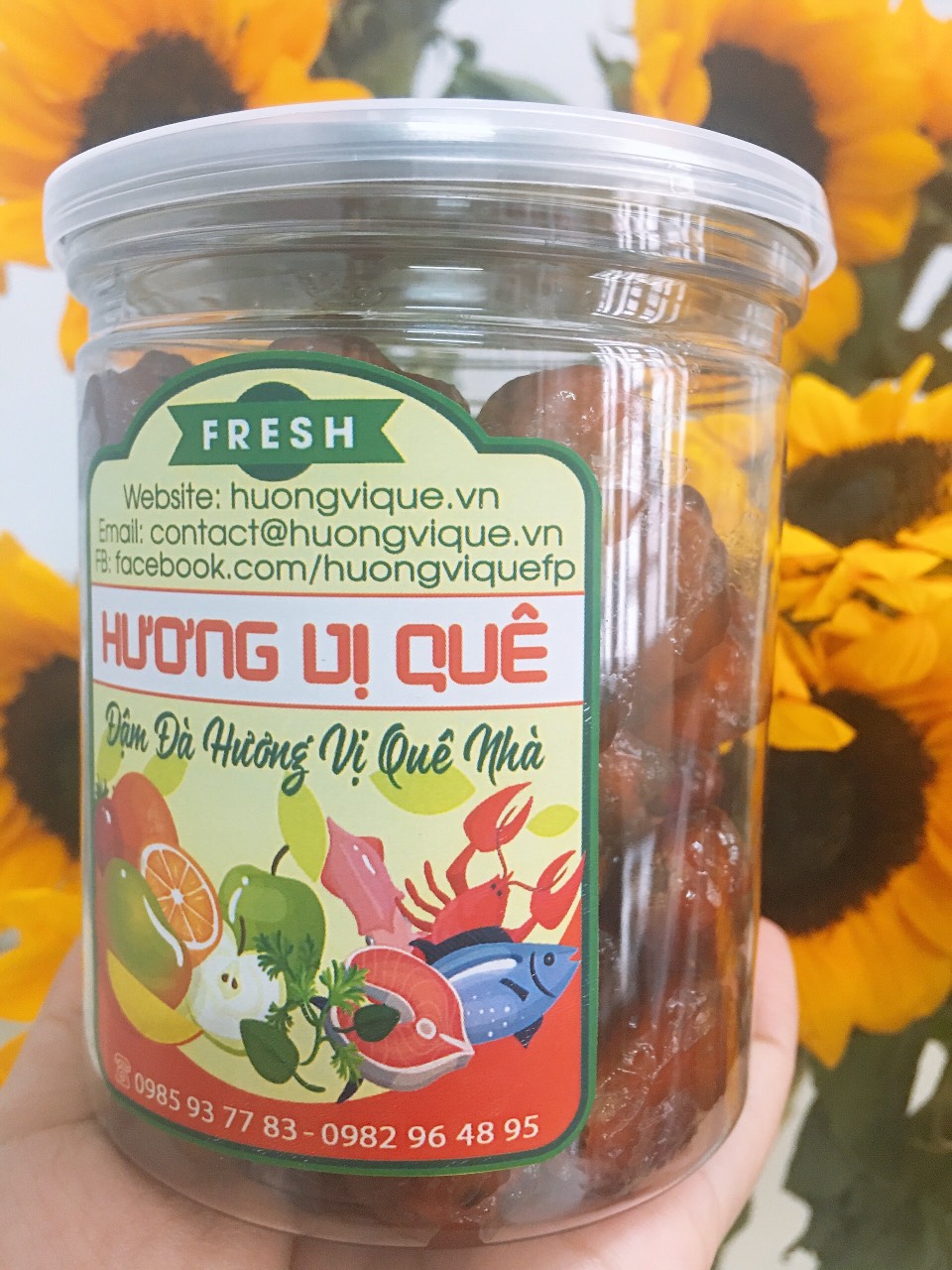 Mứt Chôm Chôm Có Hạt - Hộp 300g - Đặc Sản Bến Tre