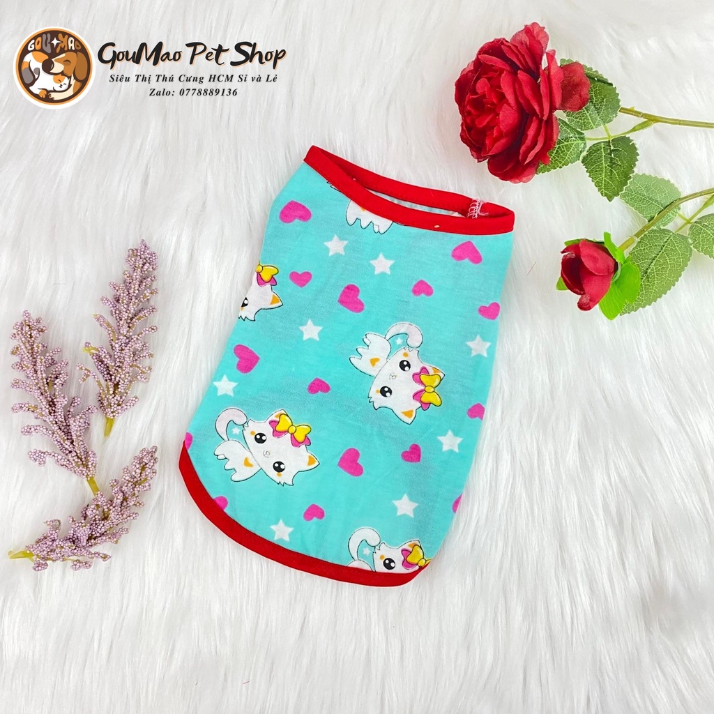 Ba lỗ mùa hè mẫu New dành cho chó mèo - thương hiệu GouMao
